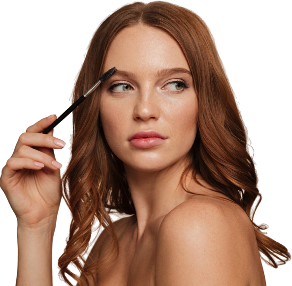 Natural eyebrow enhancement at Candibrows for fuller, defined brows
