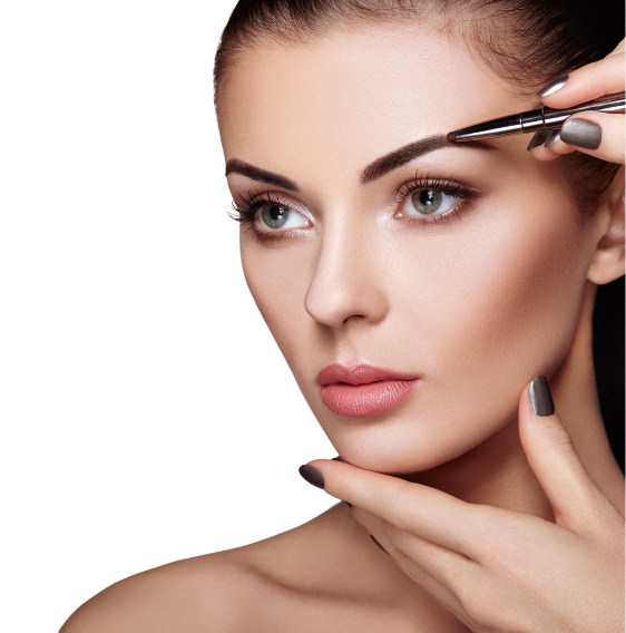 Professional brow treatment results at Candibrows