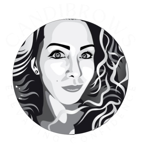 Candibrows logo – microblading and permanent makeup studio