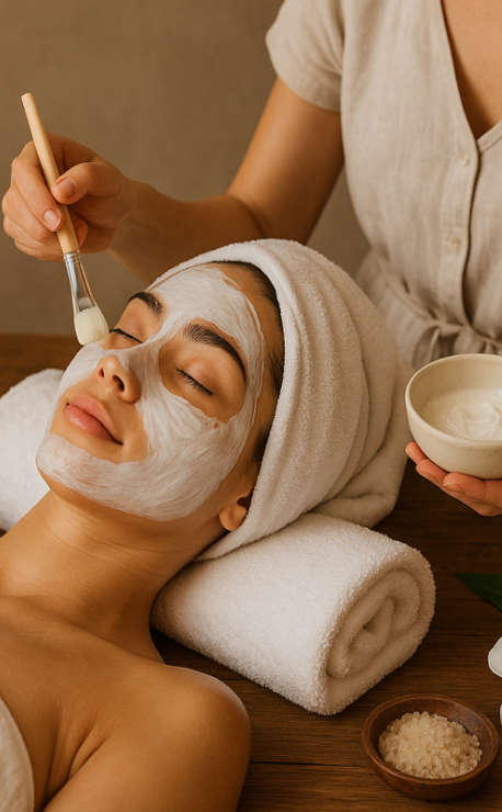 Customized facial treatment at Candibrows in Clovis, CA for refreshed, glowing skin