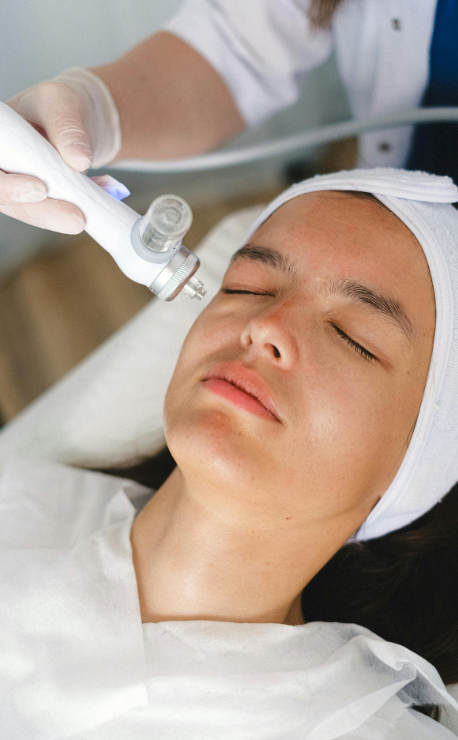 Saline permanent makeup removal at Candibrows for safe and effective pigment correction